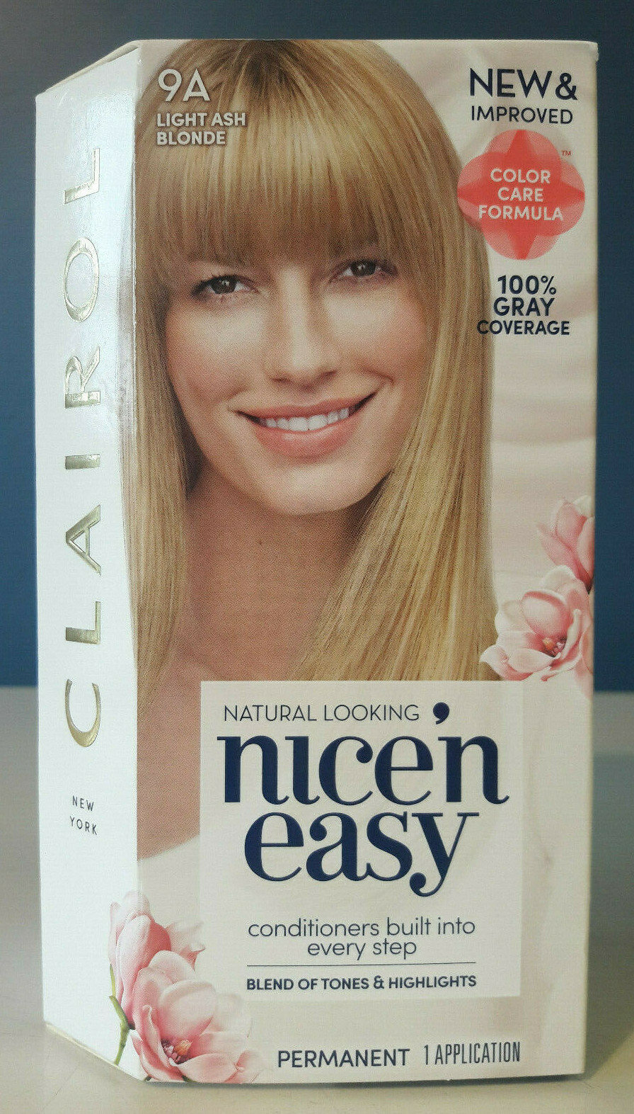 Lot of (2) CLAIROL Nice'n Easy #9A Light Ash Blonde Permanent Hair Color