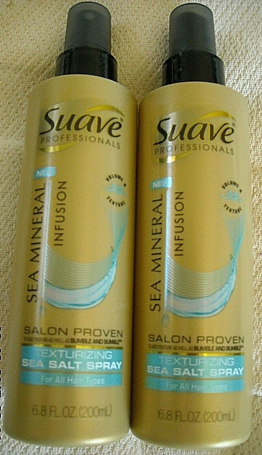 Lot 2Suave Professionals SEA SALT Infusion To ADd Texture And Volume 6.8oz. each