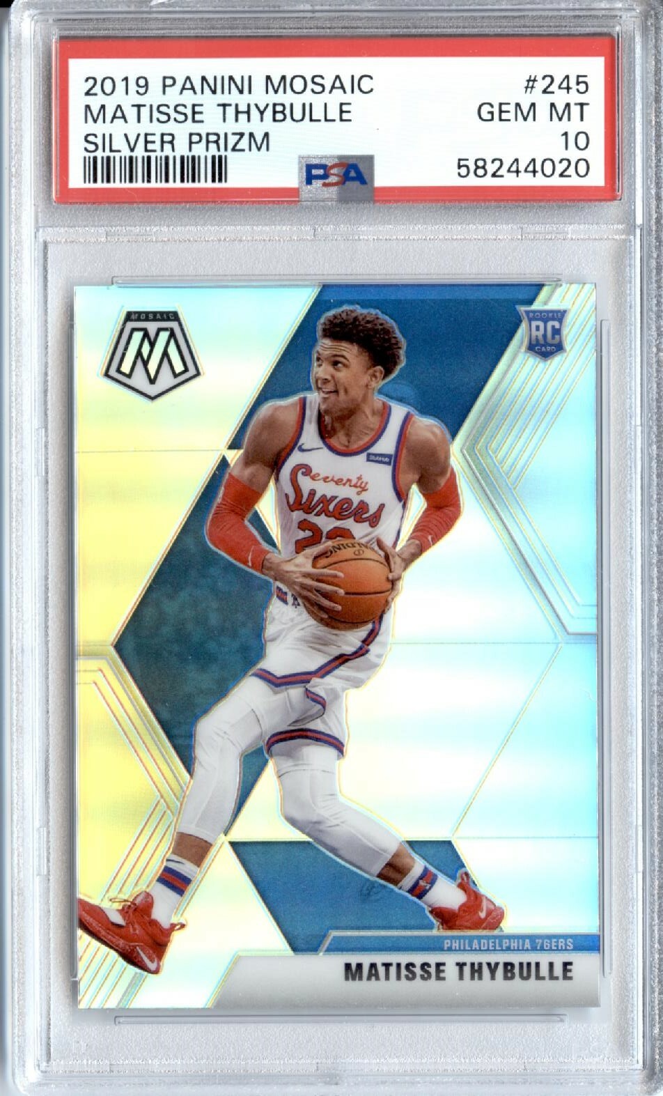 2019-20 Panini Mosaic Silver #245 Matisse Thybulle PSA 10 | eBay