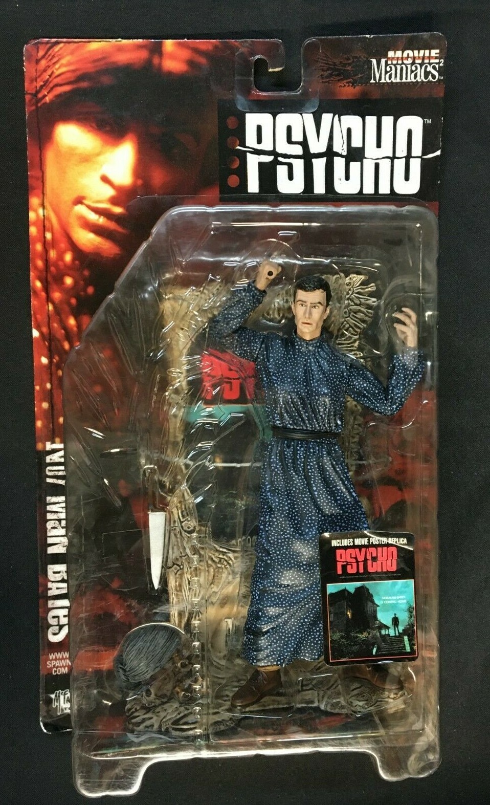 SF・ファンタジー・ホラー McFARLANE TOYS MOVIE MANIACS PSYCHO McFarlane Toys NORMAN BATES Psycho Movie Maniacs 2 Action
