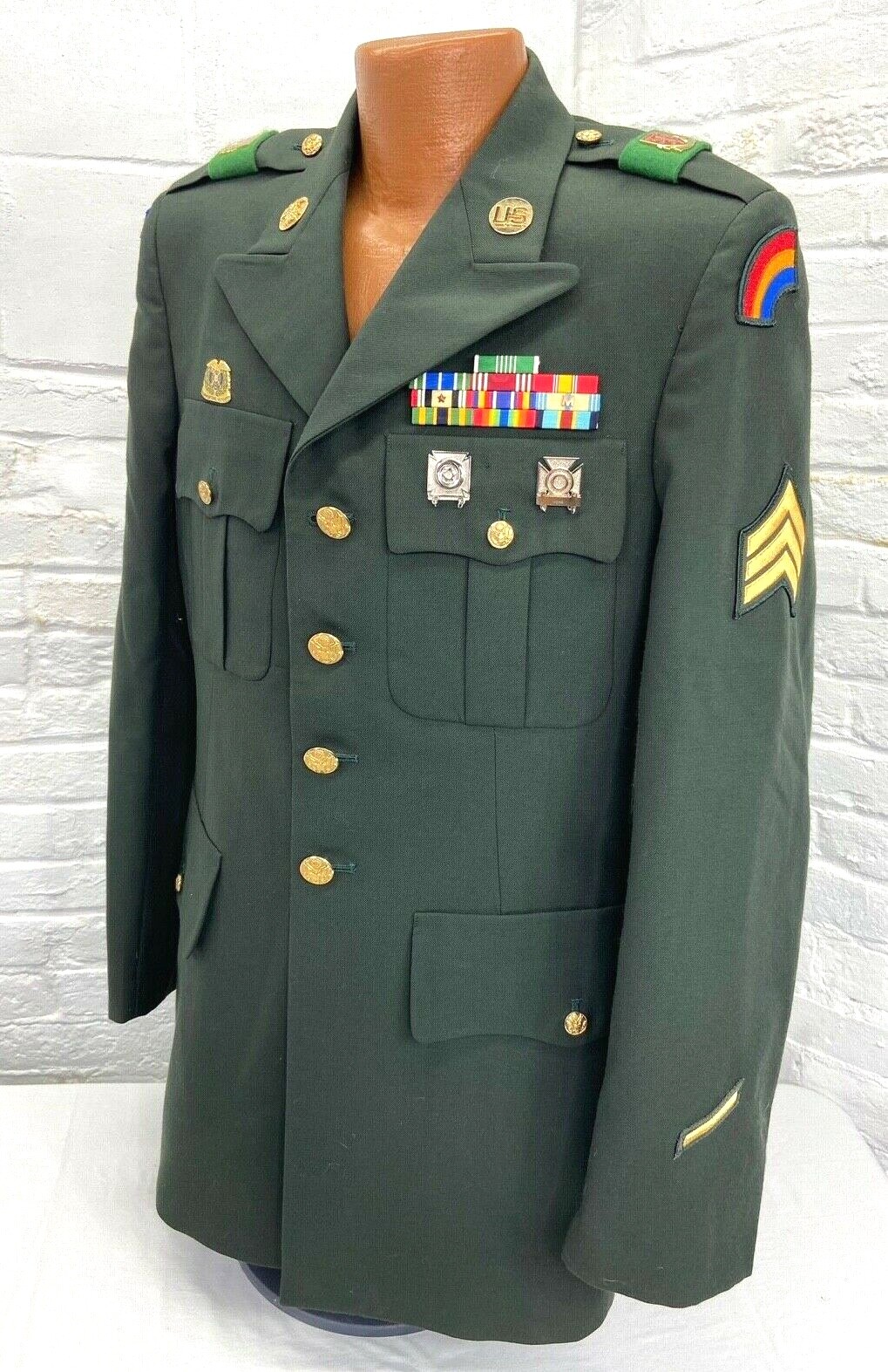 US Army 42nd Infantry Division Enlisted Dress Jacket | eBay US Army 42nd Infantry Division Enlisted Dress Jacket | eBay