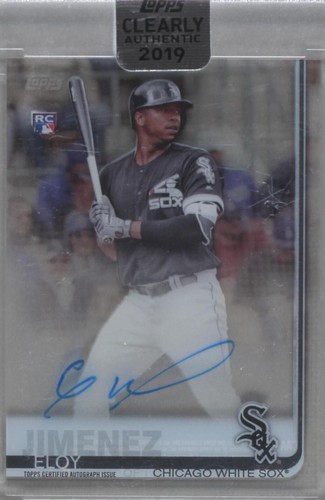 2019 Topps Clearly Authentic Autographs - Eloy Jimenez #CAA-EJ