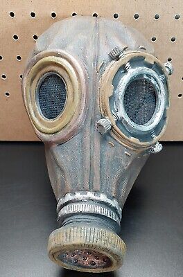 Steampunk Military Wasted Gas Adult Mask Costume Halloween