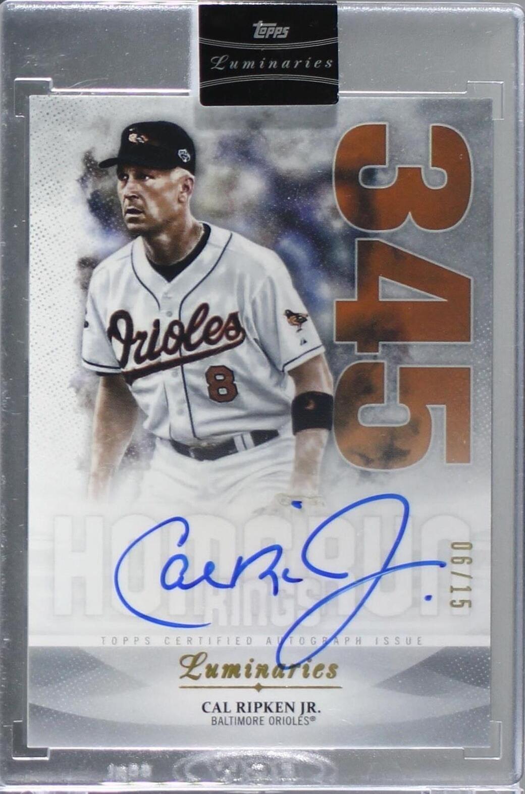 2019 Topps Luminaries - Cal Ripken #HRK-CR