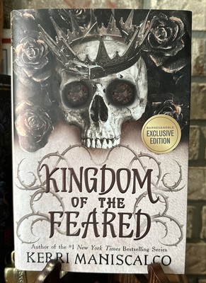 Kingdom Of The Feared by Kerri Maniscalco, Barnes And Noble Exclusive 1st Ed New
