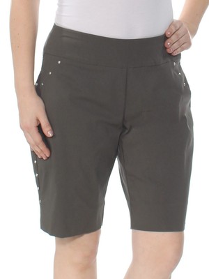 

INC Женские зеленые шорты Curvy Fit с украшением, Зеленый, 100023435M