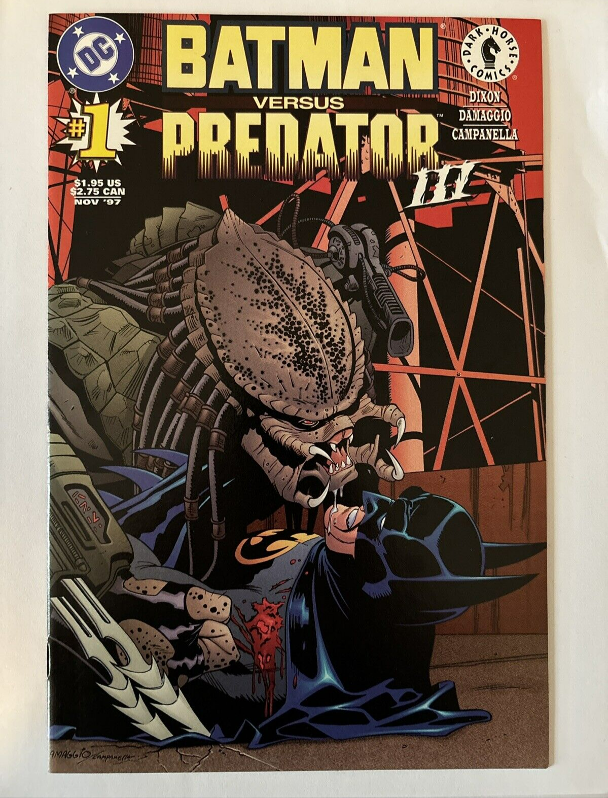 Batman versus Predator 1–3 Batman Versus Predator #1 (of 3) :: Profile :: Dark Horse Comics