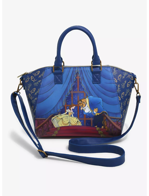Loungefly Disney Beauty And The Beast Staircase Satchel Bag eBay
