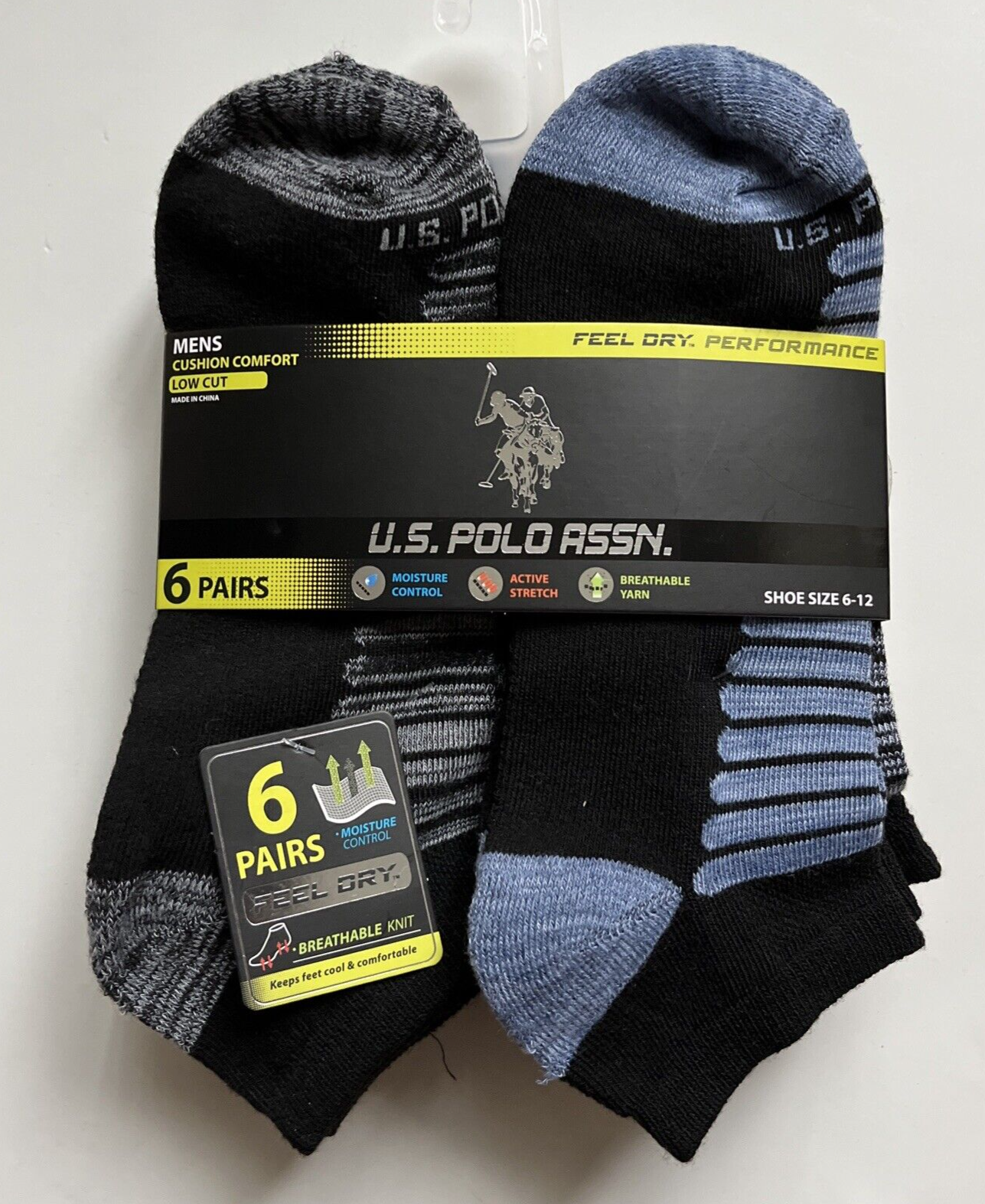 6 Pairs Size 6-12