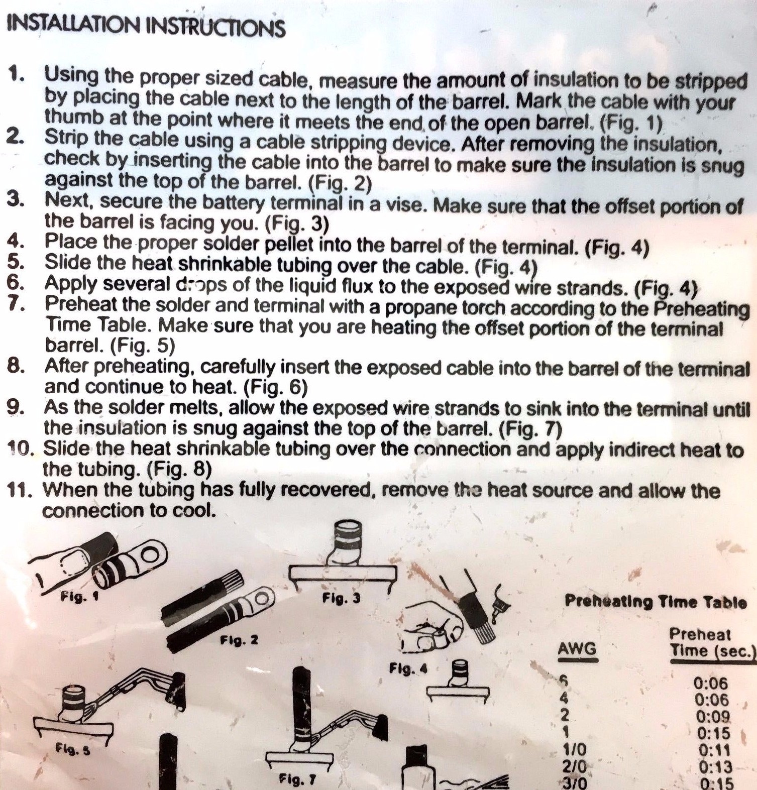 NEW Solder Slug Pellets with Flux Core for Copper Battery Cable Ends & Lugs