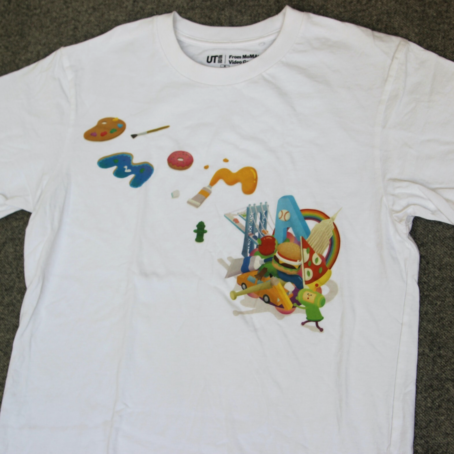 Uniqlo Katamari Damacy T Shirt M MoMA Video Game Collection