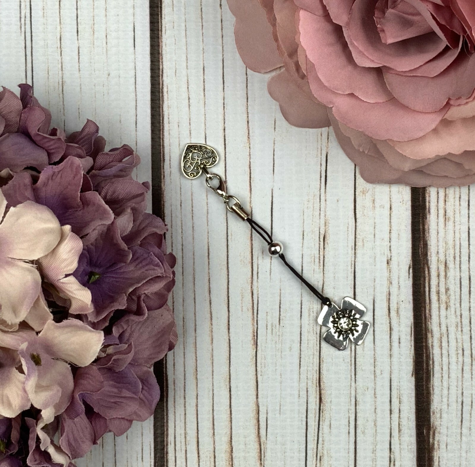 Black Lobster Heart Barrel Clasp Opener Tool Nail Saver Bracelets Charm Gift