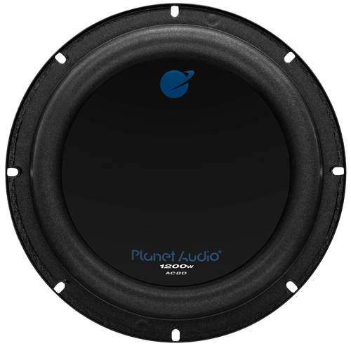 Planet Audio AC8D 1200 Watt, 8 Inch, Dual 4 Ohm Voice Coil Car Subwoofer