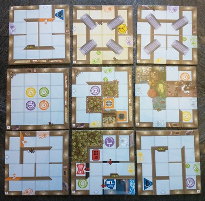 Magic Maze Board Game Promo 9 Tile Pack Brand New Unused