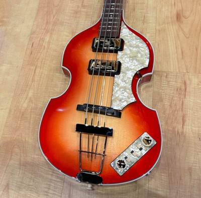 Hofner Custom Shop 500/1 '61 Cavern Violin Beatle Bass Cherry Sunburst