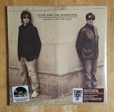 Echo And The Bunnymen  B-Sides & Live  U.K. RSD Clear Vinyl 2xLP Record  NEW