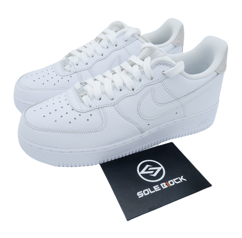 Nike Air Force 1 07 Craft White Vast Grey CN2873-101 | eBay