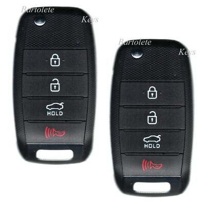 2 Keyless Remote Control Car Key Fob Fits 2014 2015 2016 Kia Forte 5 Koup Forte5