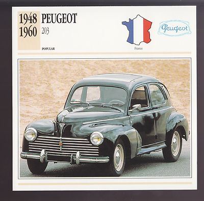 PEUGEOT 203/プジョー/ポスター Peugeot 203 1948: (1948) Art / Print /&nbsp