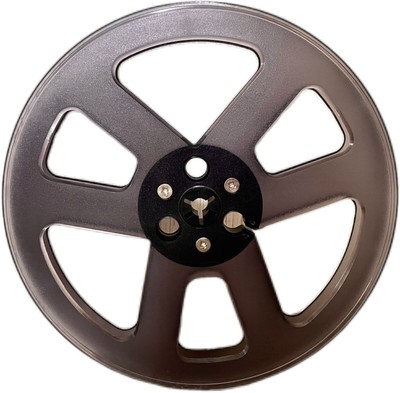 1 Pairs 7-Inch 1/4'' Take-Up Tape Reel Empty reel-to-reel Grey Plastic