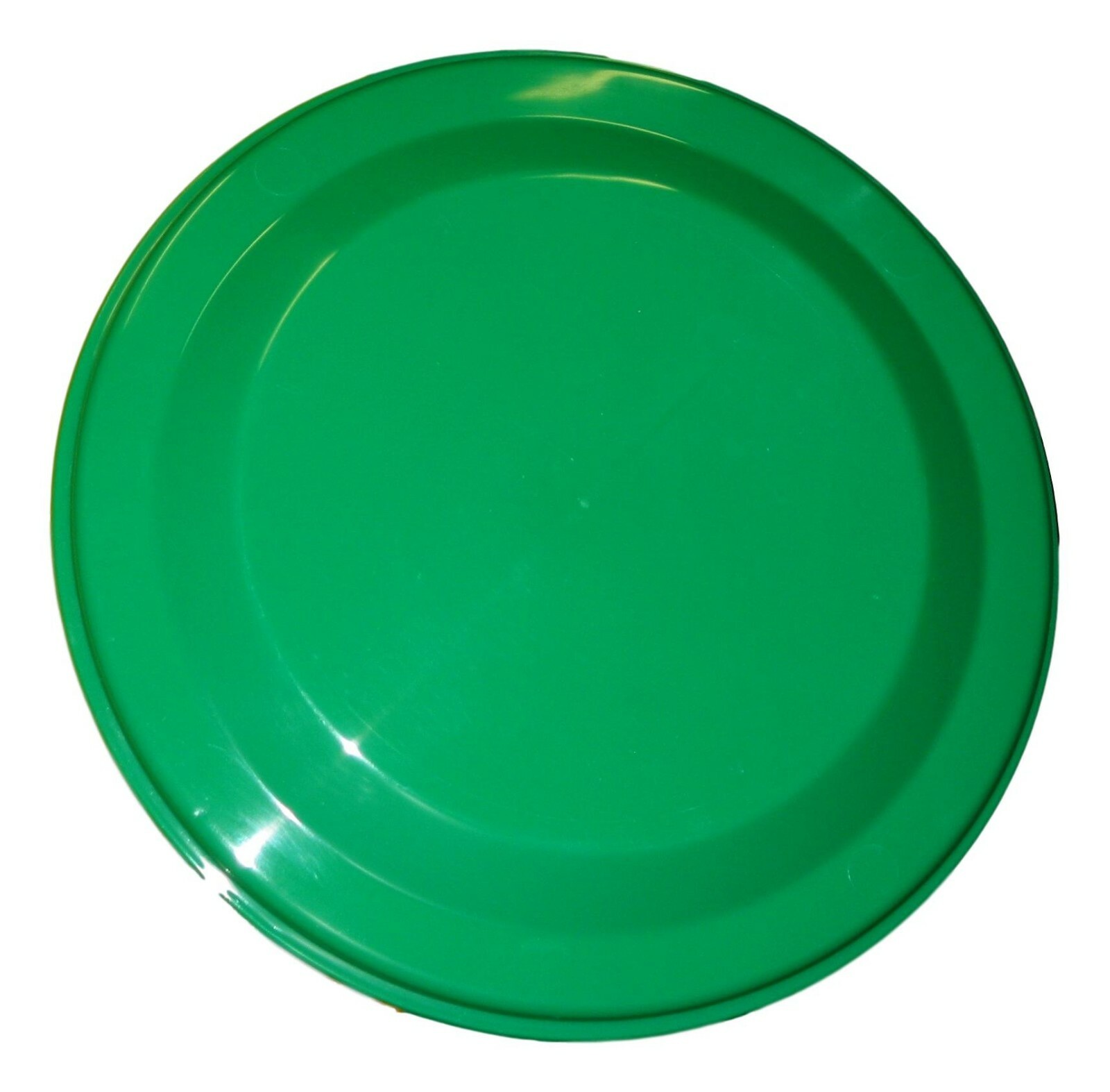 12 Brilliant Green 9 1/4 Inch Diameter Flyers-Flying Discs-Like Frisbees