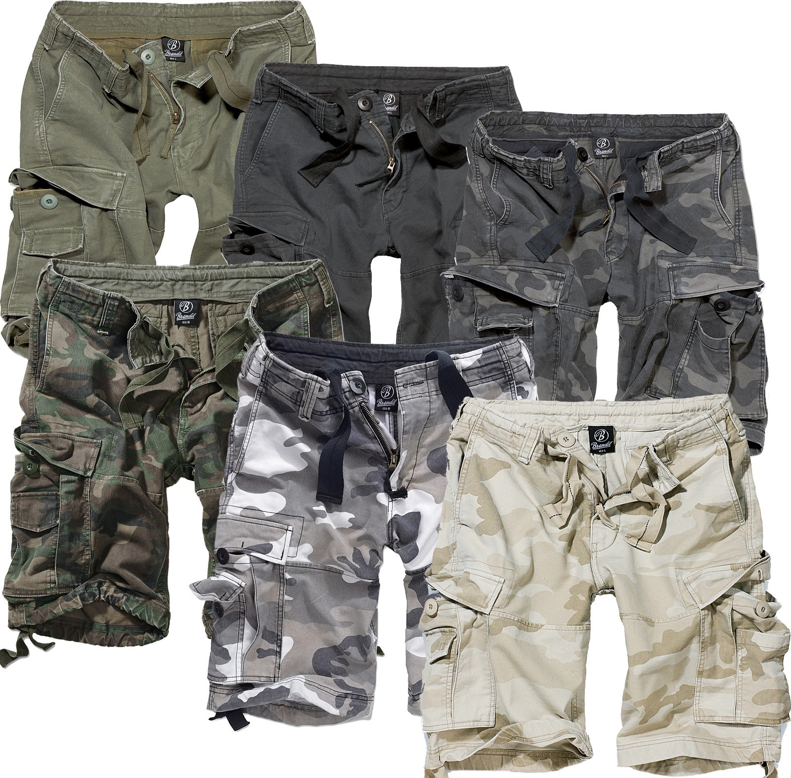 brandit cargo shorts