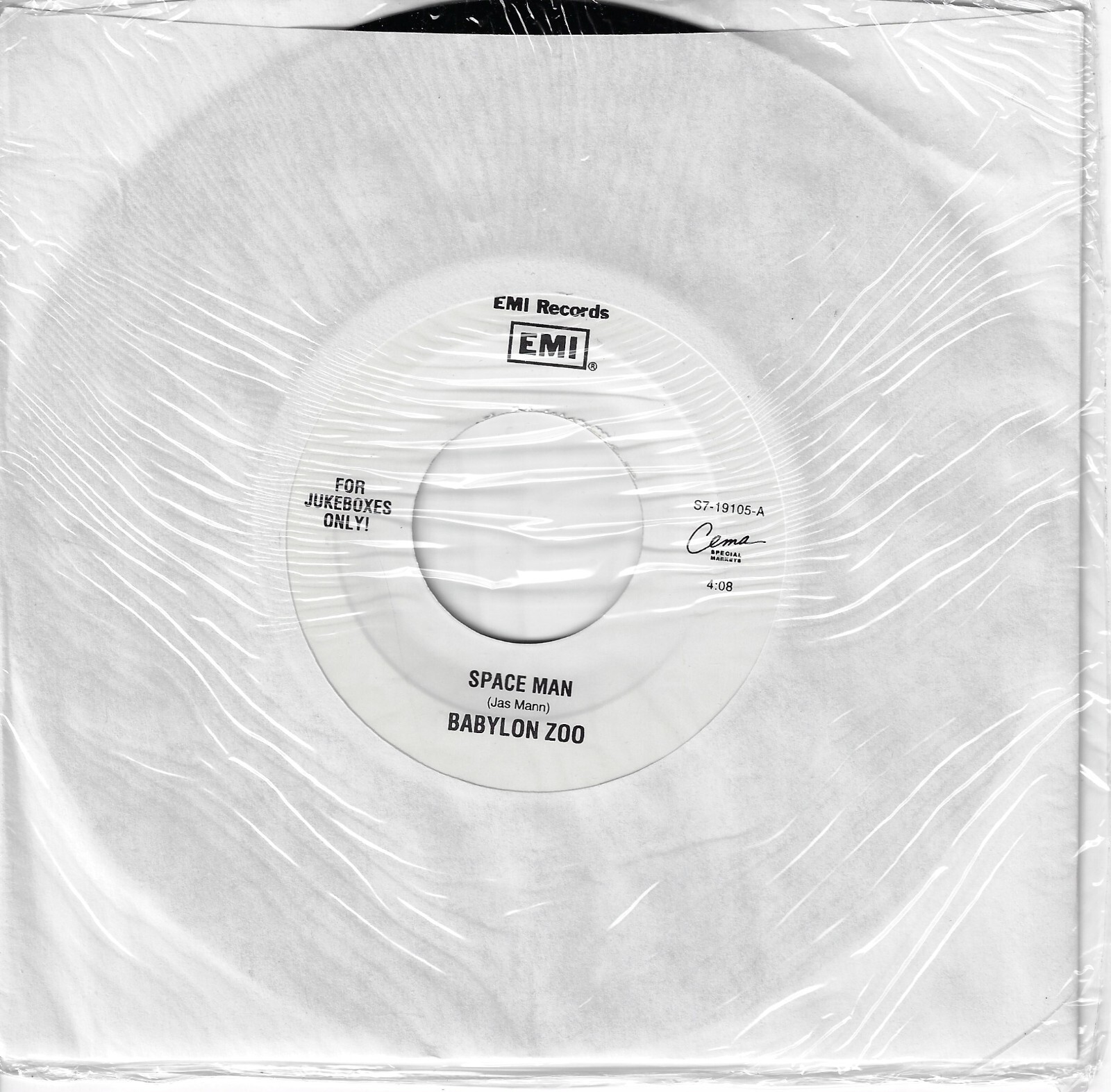 BABYLON ZOO SPACE MAN/METAL VISION 45RPM VINYL | eBay