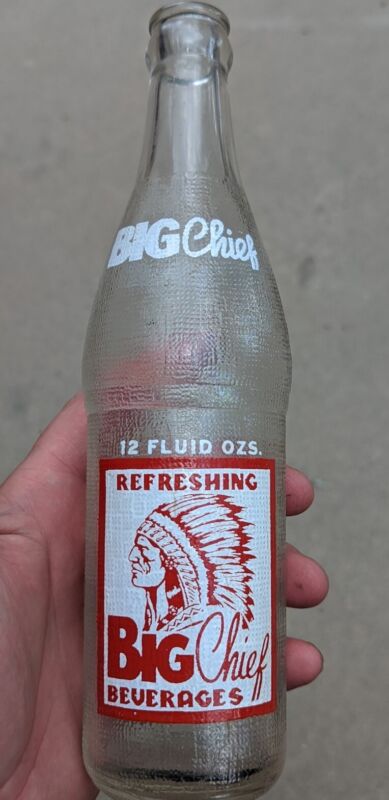 Big Chief ACL soda bottle - Florence, Colorado - Colorado Coca Cola Bottle 9.4