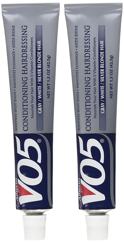 Alberto VO5 Conditioning Hairdressing for Gray, White, Silver Blonde Hair, 1.5 O