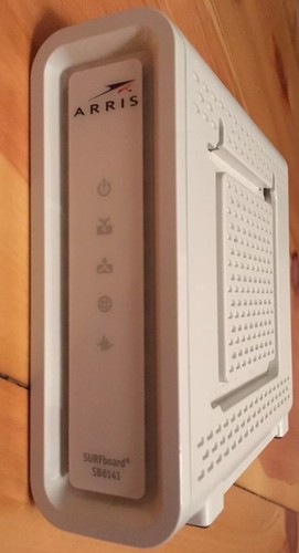 ARRIS SurfBoard SB6141 DOCSIS 3.0 Cable Modem By Motorola