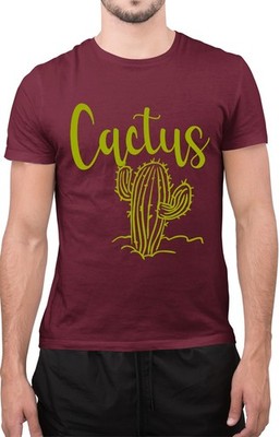 Funny Cactus Plant Lover Gardener Cute Vintage Cactus for Kids Unisex TShirt