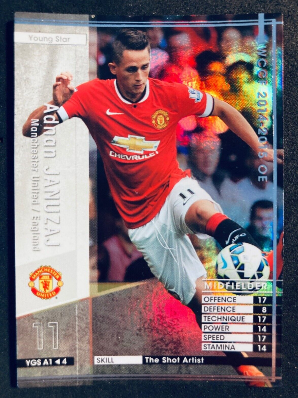 WCCF 2014-2015 アドナン・ヤヌザイ Panini 14-15