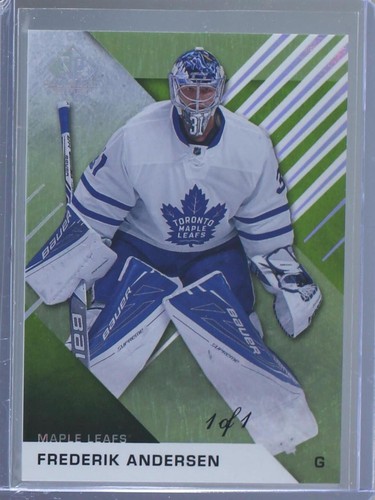2016-17 SP Game Used - Frederik Andersen #78