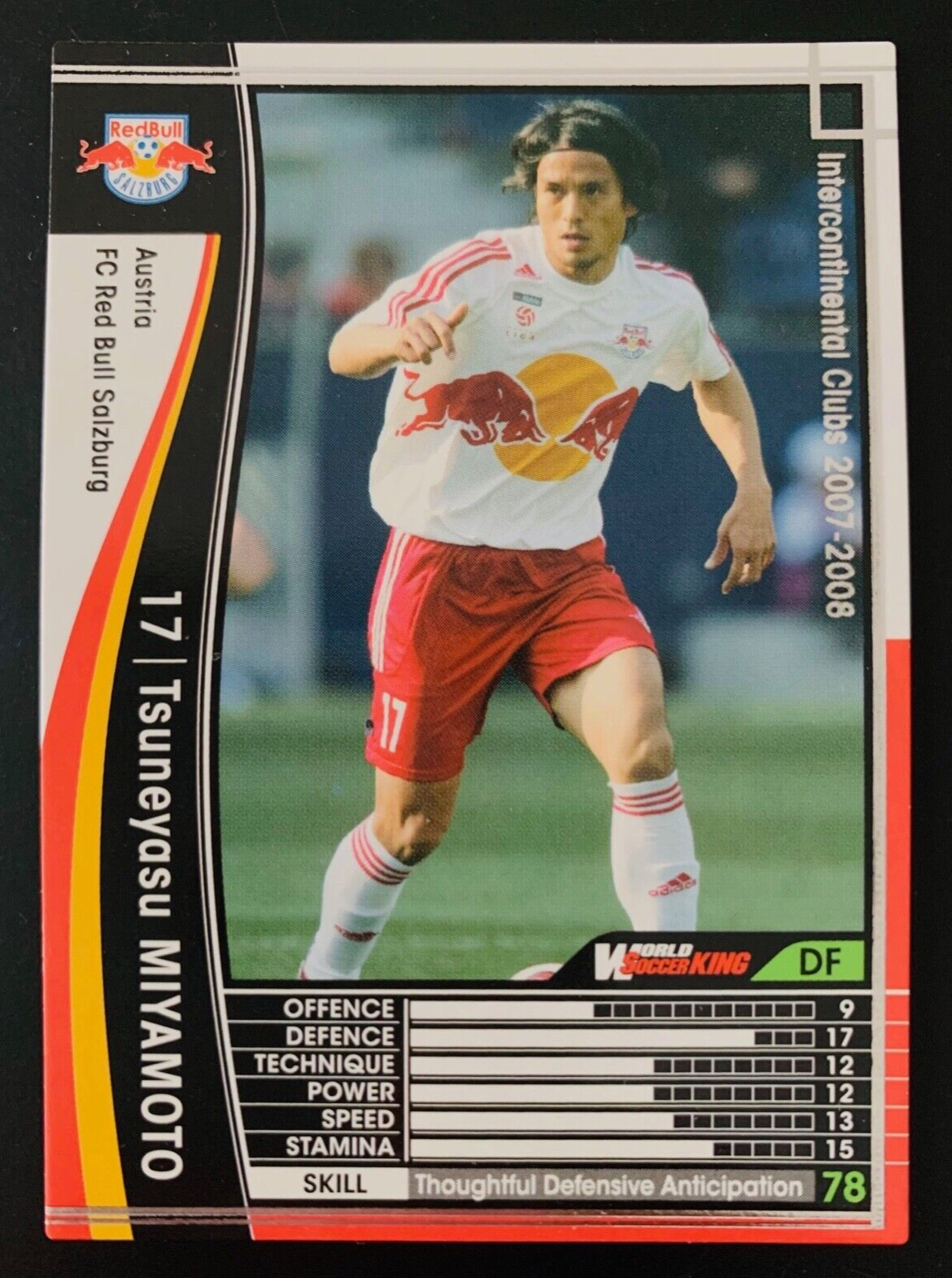 2007-08 Panini WCCF World Soccer King Tsuneyasu Miyamoto RB