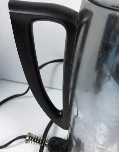 Toastmaster 501 Coffee Percolator Electric VIntage Stainless Steel Coffee Maker