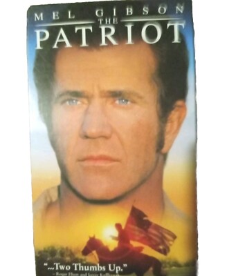 VHS The Patriot ( 2000) Mel Gibson action movie Heath Ledger Pre-owned 