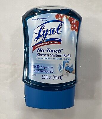 Lysol No Touch Hand Soap For Healthy Touch Retired Shimmering Berry Scent SEALED