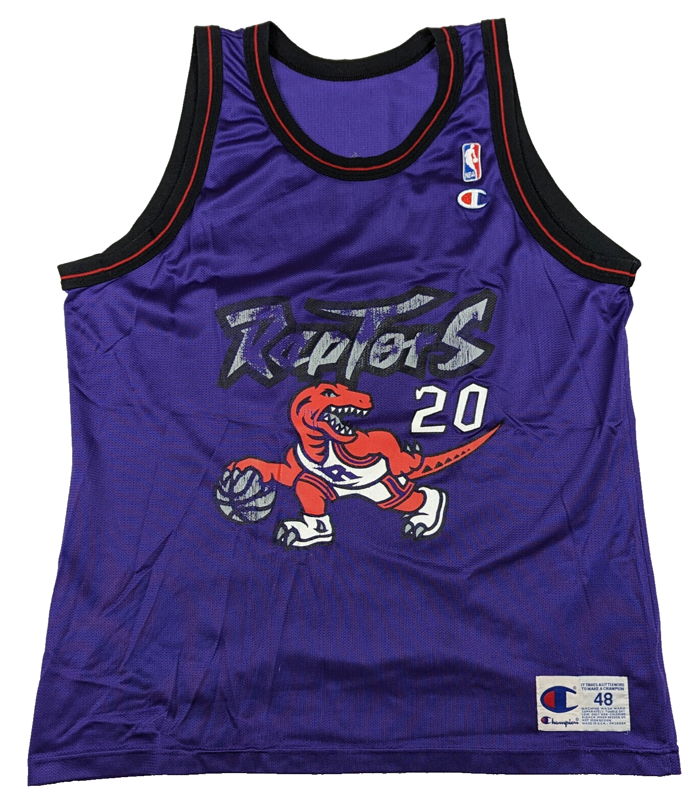 100% Authentic Damon Stoudamire Vintage Nike Raptors Jersey