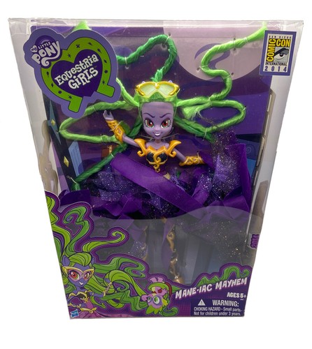 SDCC 2014 MY LITTLE PONY EQUESTRIA GIRLS MANE-IAC MAYHEM