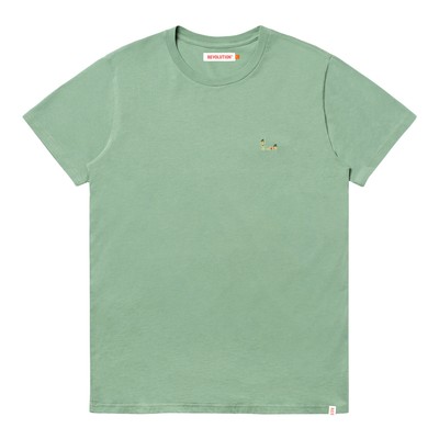 RVLT Revolution Nud T-Shirt Lightgreen Größe L