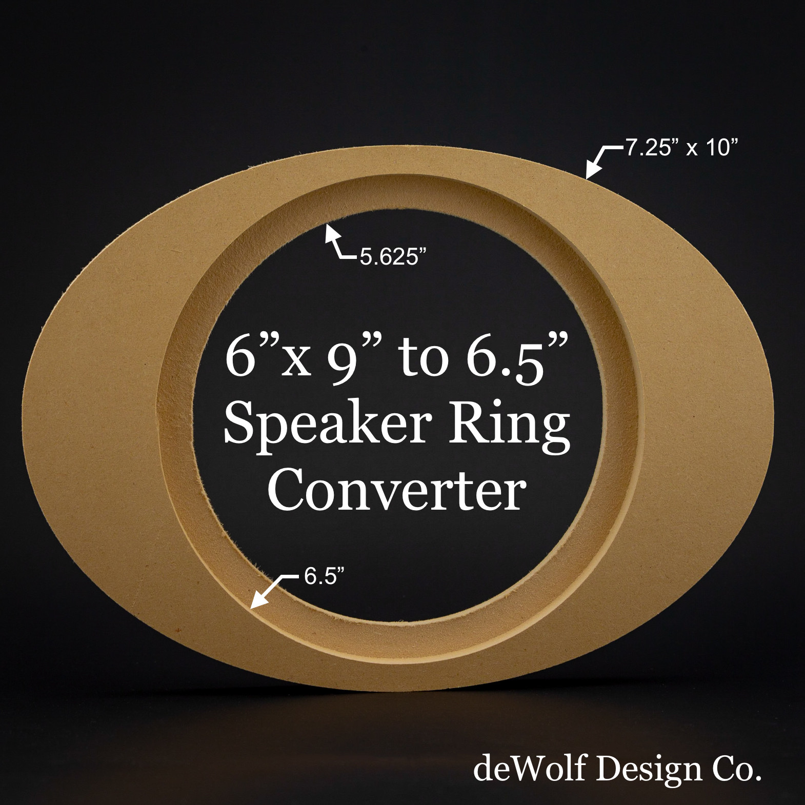 converting 6.5 speakers to 6x9