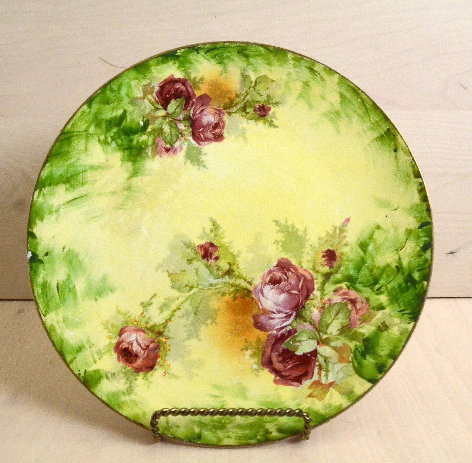 IOGA WARWICK  Semi PORCELAIN Plate ,1900;s RARE