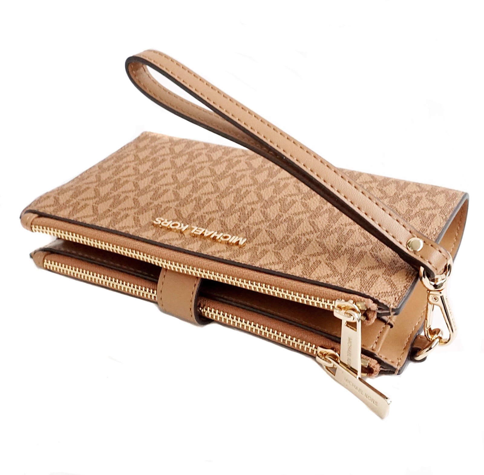 Кошелек Michael Kors Jet Set Travel на двойной молнии Deer Новый