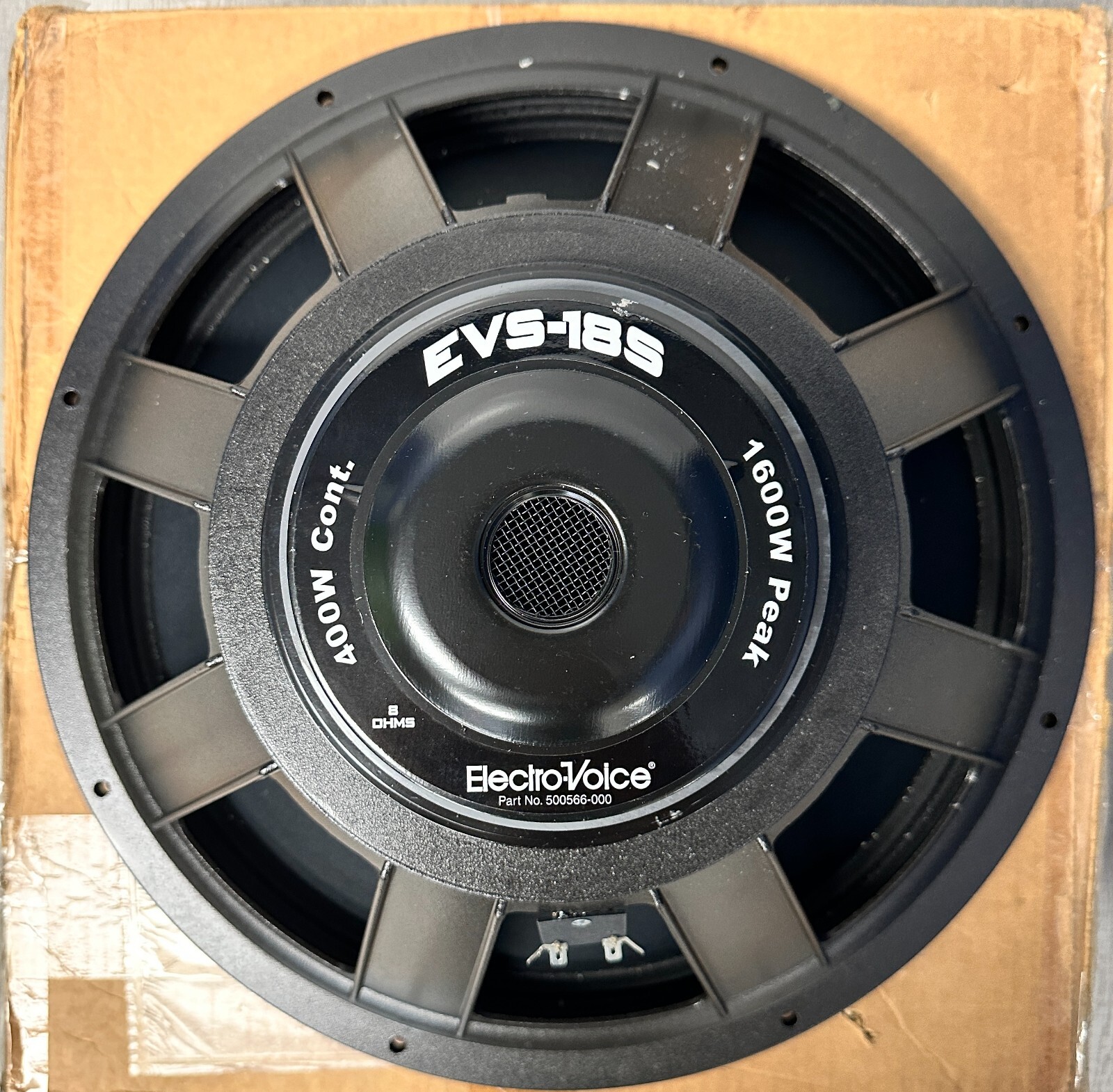 新品 EVS-18S Electro Voice 18インチ ウーハーユニット EV エレクトロボイス 18インチ ウーハーユニット EVS-18S