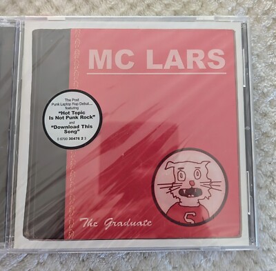 The Graduate by MC Lars (CD, Mar-2006, Nettwerk) SEALED With Hot Sticker