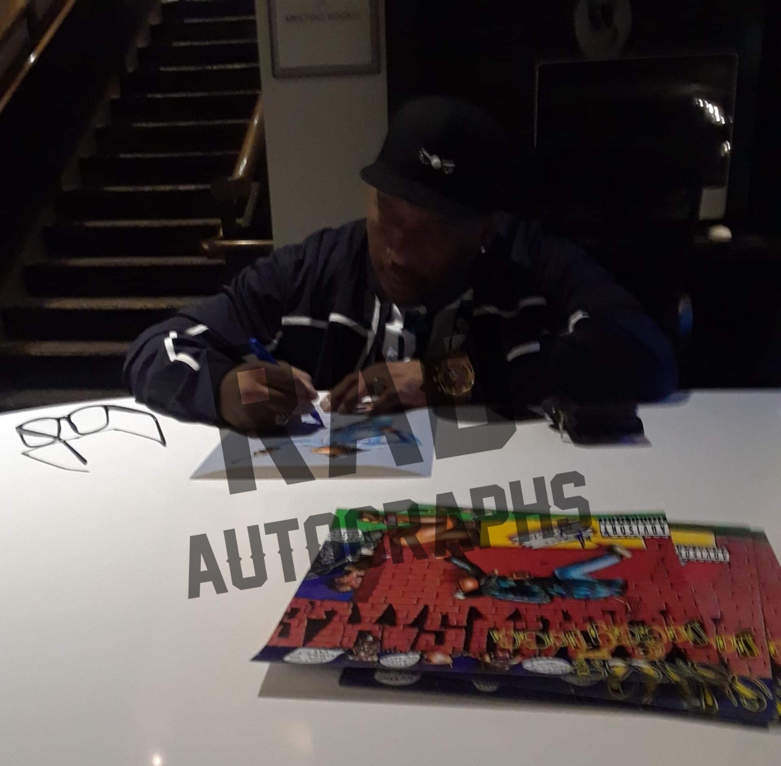 Joe Cool Signed & Sketched 16x20 Snoop Dogg Canvas Doggystyle LEGEND ARTIST RAD