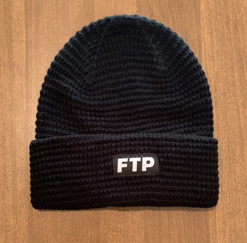 帽子 FTP FAMOUS LOGO BEANIE FTP-x-Famous-Logo-Beanie-Black