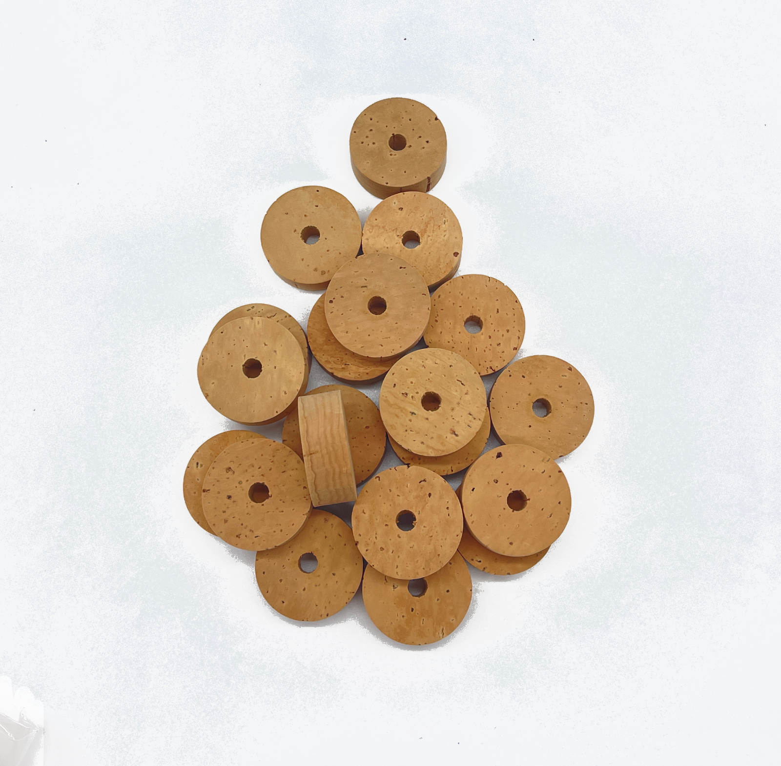 Cork Rings for Rod Building, Natural Top Flor, Flor, Extra, A and B