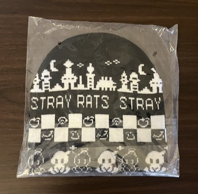 Stray Rats Sonic The Hedgehog Chao VMU Black Beanie ONE SIZE (OS) IN HAND