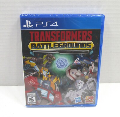 TRANSFORMERS BATTLEGROUNDS Sony PS4 Video Game - New Factory seal